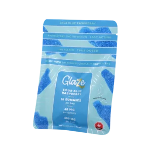 40mg THC Gummies - Blue Raspberry Big Feet