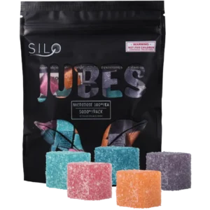 Silo Jubes Microdose Psilocybin Mushroom Gummies New Carnival Assorted