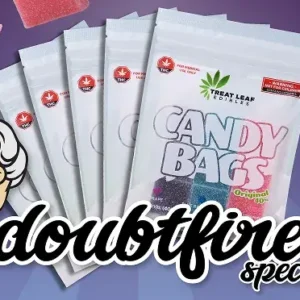 Six 9-Packs of Treat Leaf 40mg Gummies