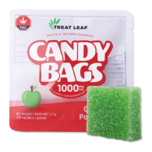 THC Gummy 1000mg – Treat Leaf Candy Bag