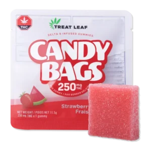 THC Gummy 250mg – Treat Leaf Candy Bag