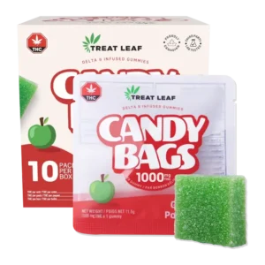 1000mg THC Gummies – Extra Potent Cannabis Gummies (10 Pack)